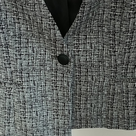 Nipon Boutique Brown/Cream Career Blazer 4 - Picture 3 of 10
